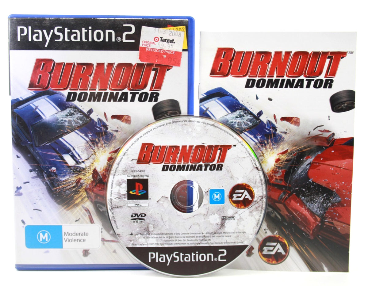 Burnout Dominator  PlayStation 2 (PS2) [PAL] - WITH WARRANTY