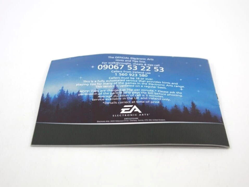 Harry Potter Philosopher's Stone - Nintendo Game Boy Color (GBC) *MANUAL ONLY*