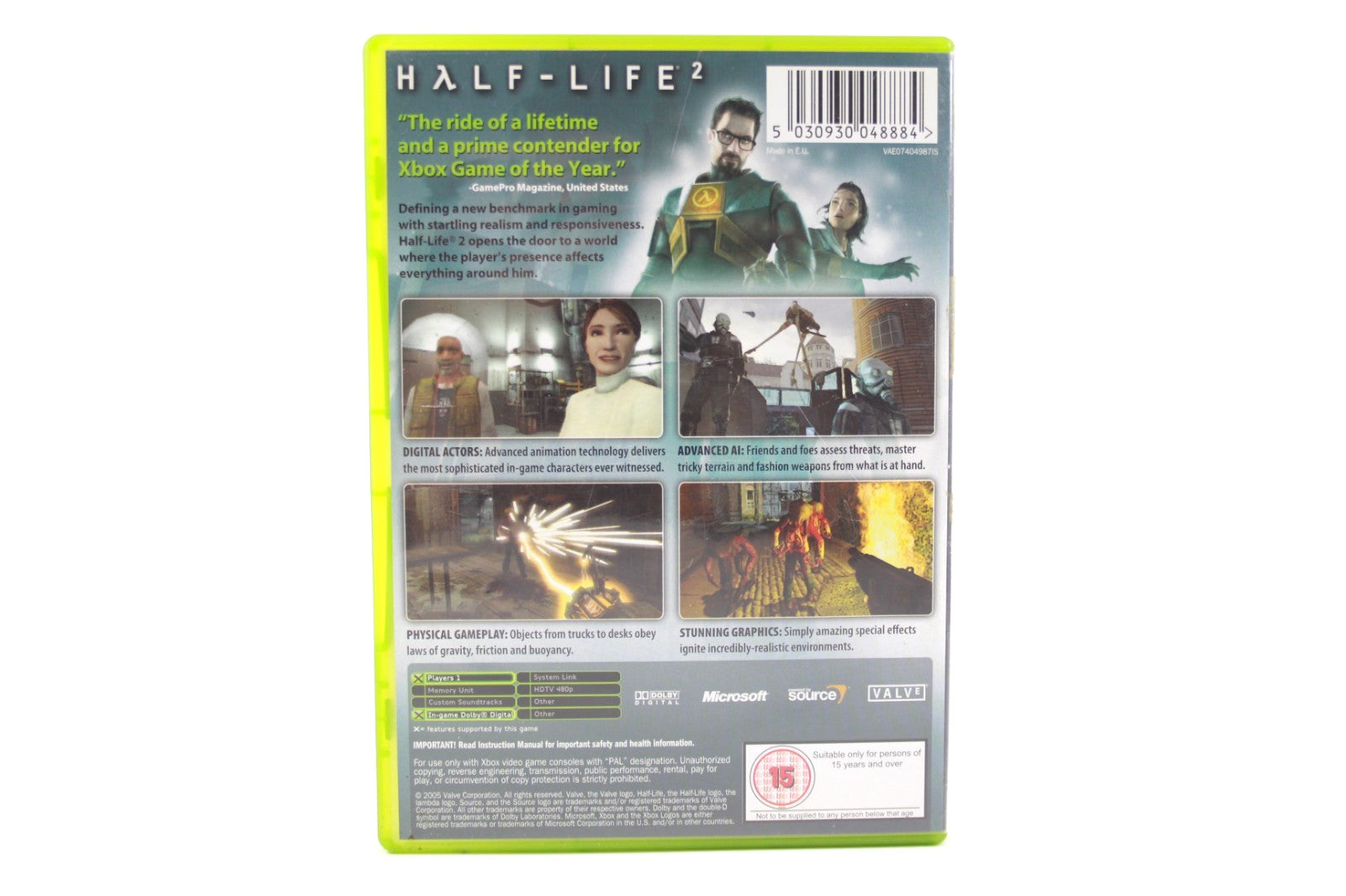 Half Life 2 - Xbox [PAL] - WITH WARRANTY