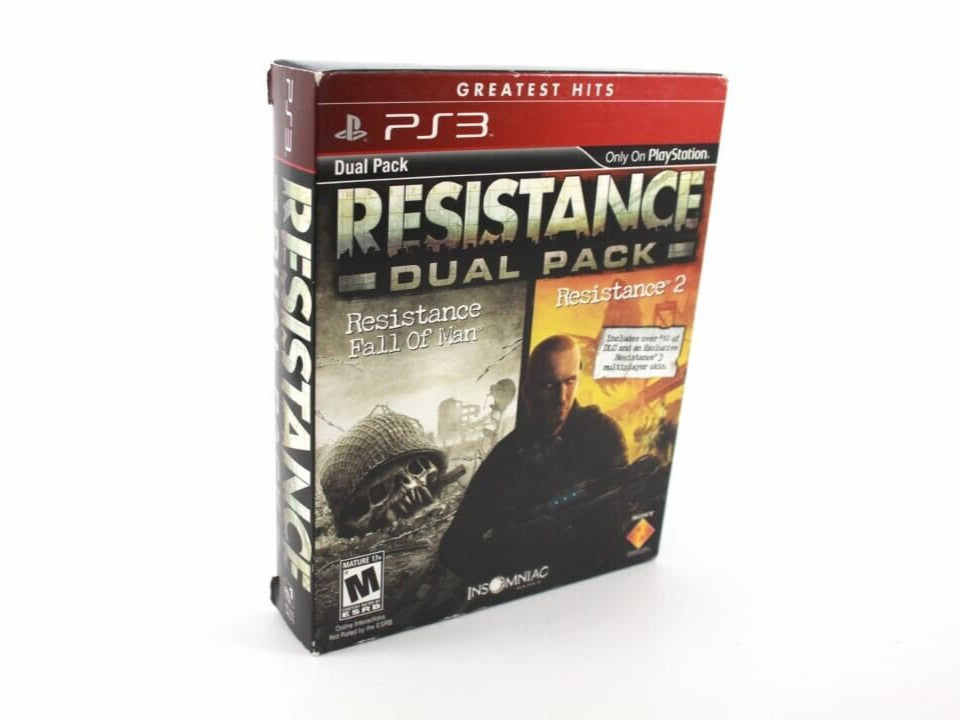 Resistance Dual Pack - Sony PlayStation 3 (PS3) [NTSC-U] WITH WARRANTY