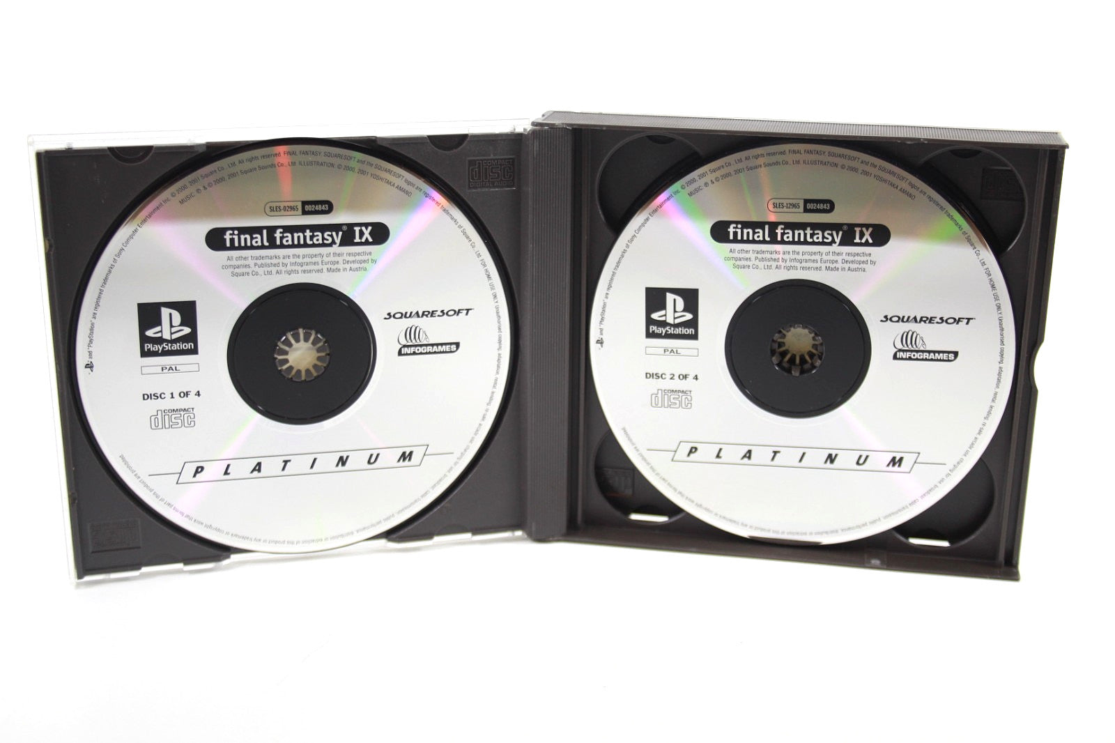 Final Fantasy IX [Platinum] - PlayStation (PS1) [PAL] - WITH WARRANTY *COS*