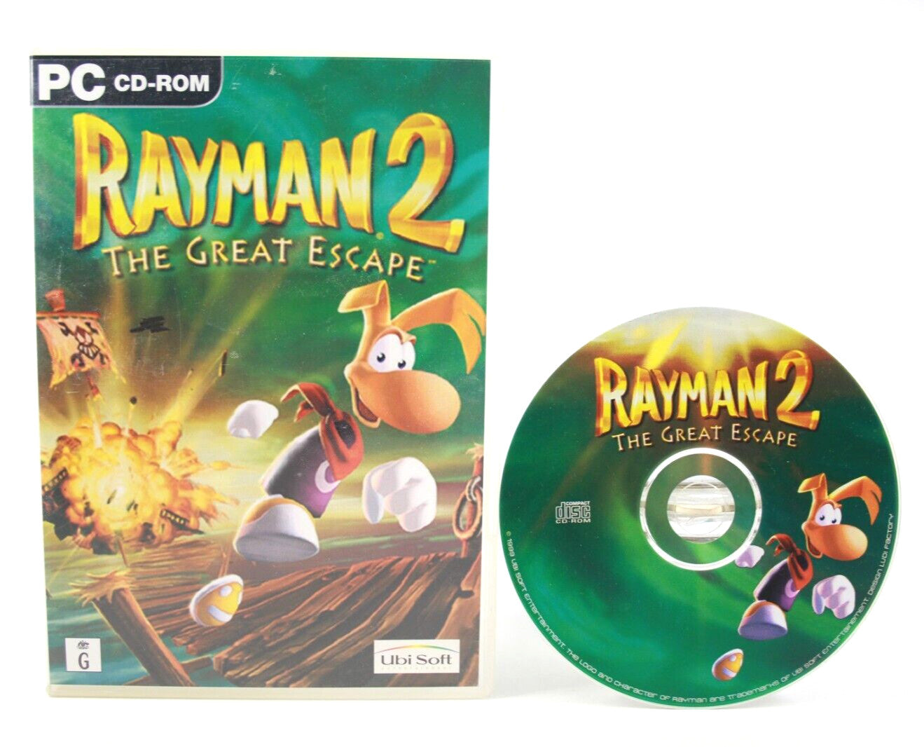 Rayman 2 - PC CD-ROM, 1999 [PAL] - WITH WARRANTY