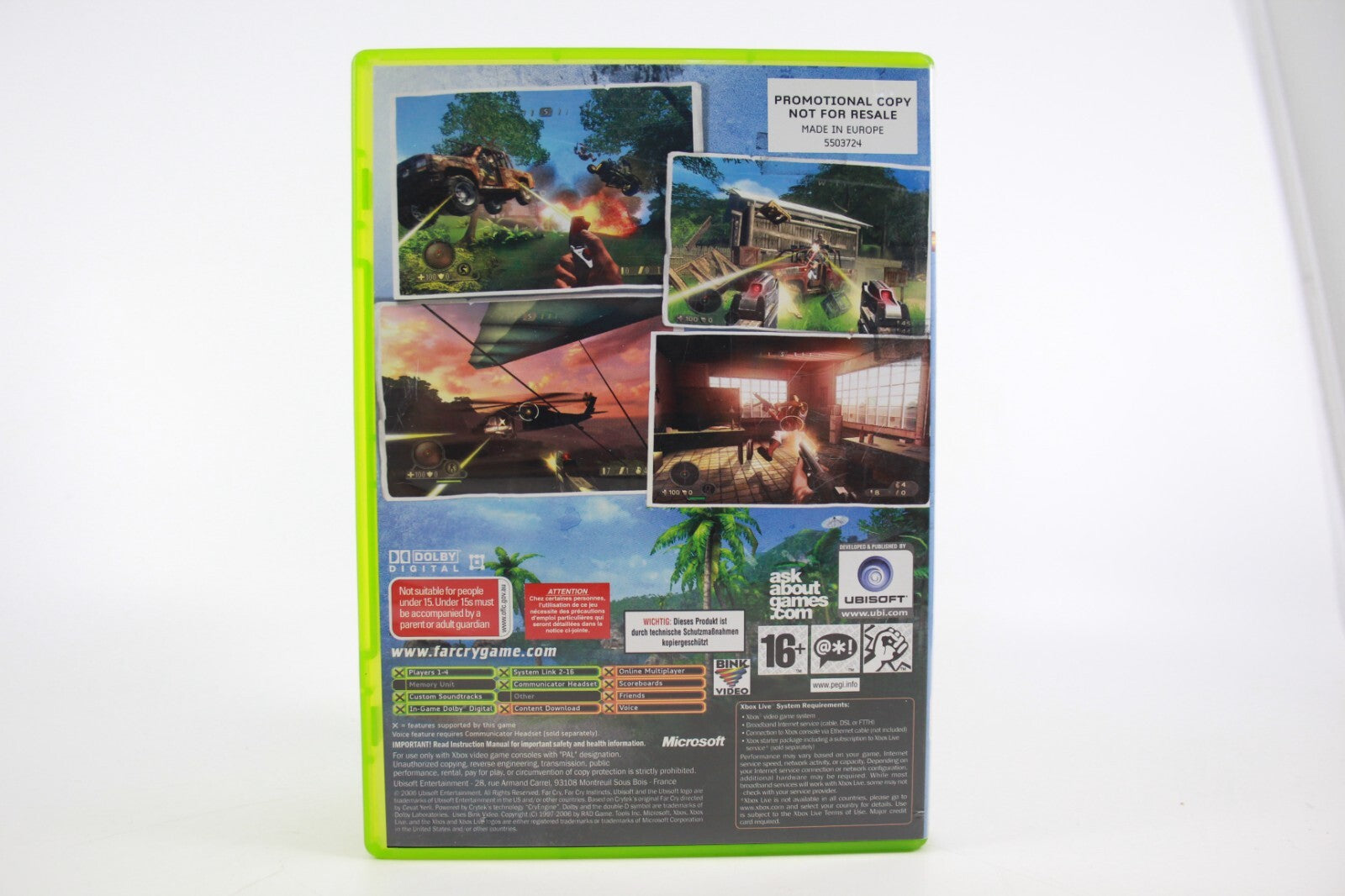 Farcry Instincts: Evolution  - PROMO COPY (Xbox 360) [PAL] - WITH WARRANTY