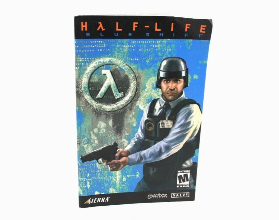 Half Life Blue Shift - PC/CD-ROM **MANUAL ONLY** [NTSC-U]