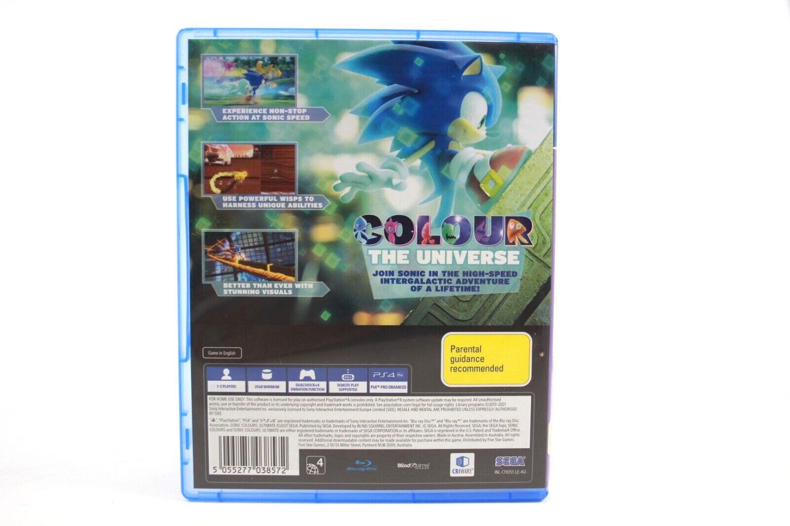 Sonic Colours Ultimate - PlayStation 4 (PS4) [PAL] - WITH WARRANTY