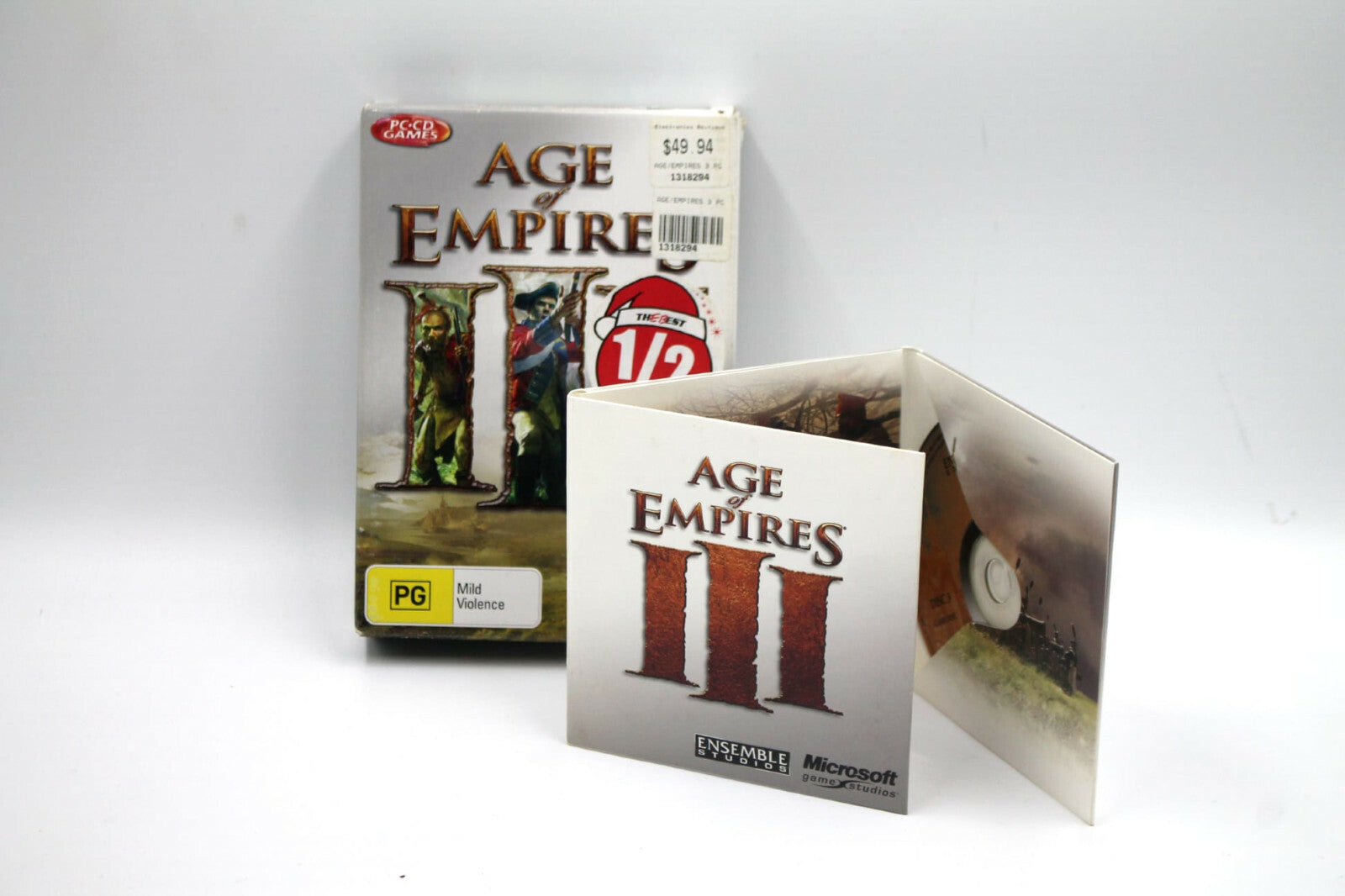 Age of Empires III (Small Box) game for PC/Windows