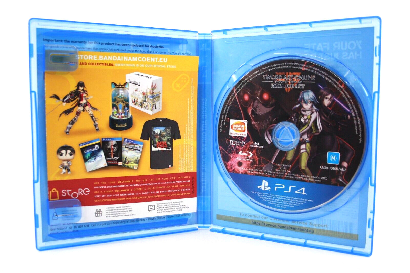 Sword Art Online: Fatal Bullet - PlayStation 4 (PS4) [PAL] - WITH WARRANTY