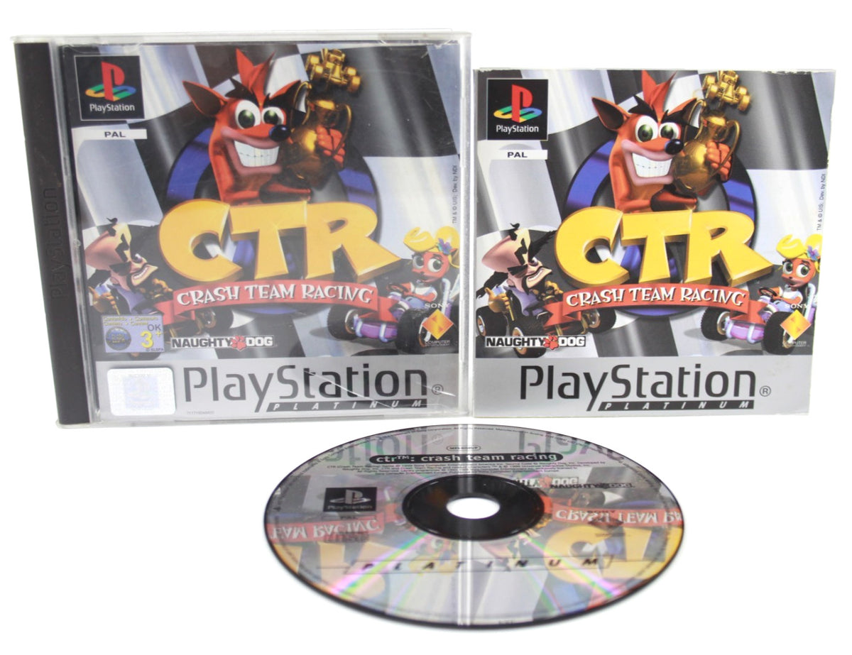 **MINT DISC** CTR: Crash Team Racing (PS1) [PAL] - WITH WARRANTY [Platinum]