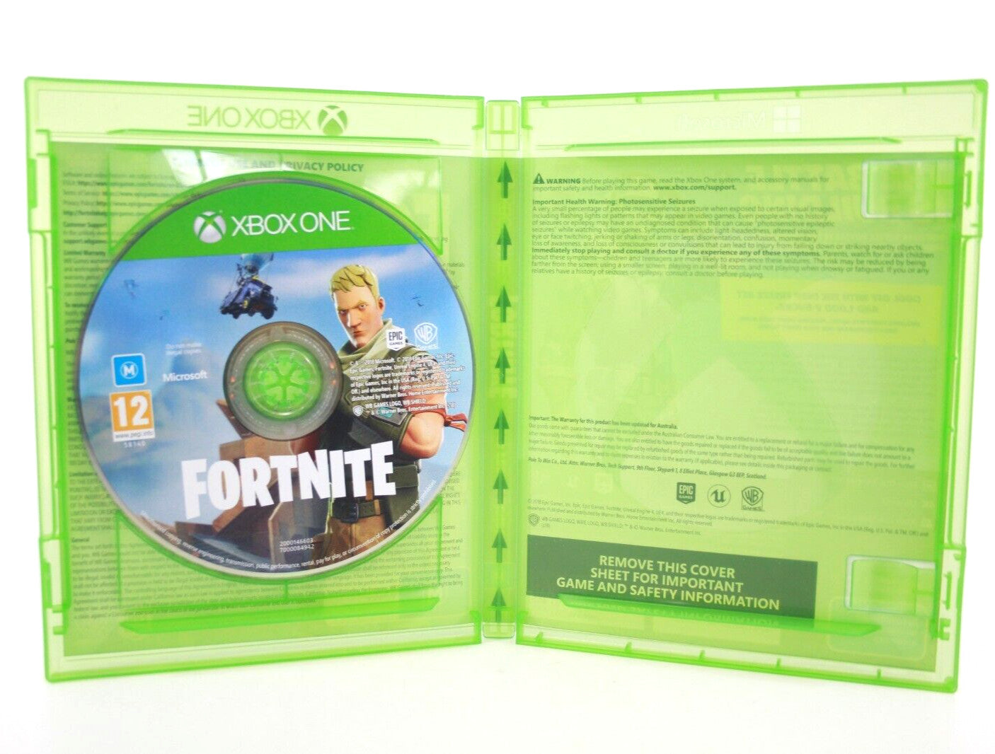 Fortnite Deep Freeze Bundle, NO CODE GAME ONLY - Xbox One [PAL] - WITH WARRANTY