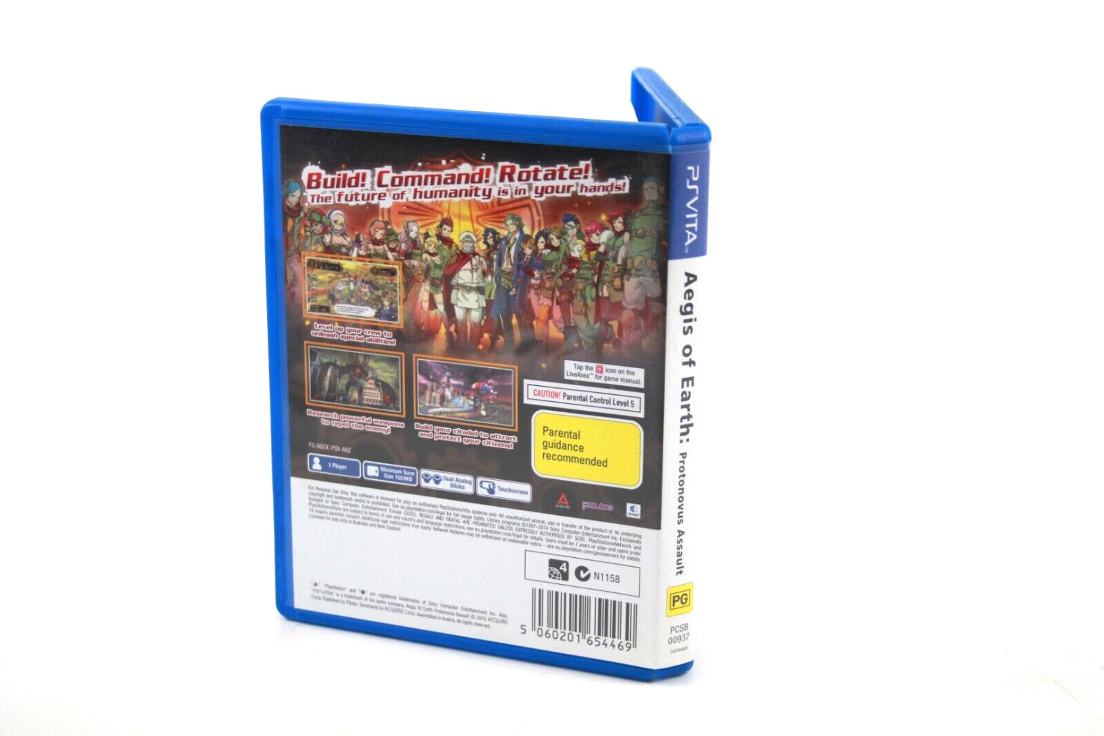Aegis of Earth Protonovus Assault - PlayStation PS Vita [PAL] - WITH WARRANTY