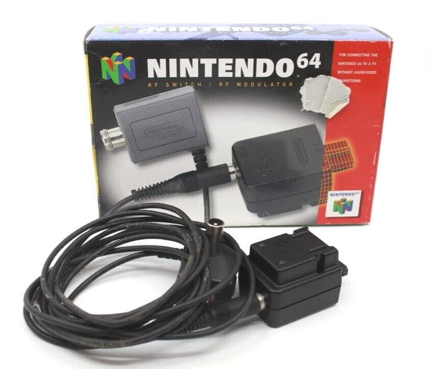 Genuine, Official Nintendo 64 (N64) RF Switch/Modulator [PAL] WITH WARRANTY