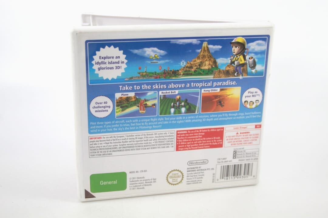 Pilot Wings Resort - Nintendo 3DS [PAL] *CASE ONLY*