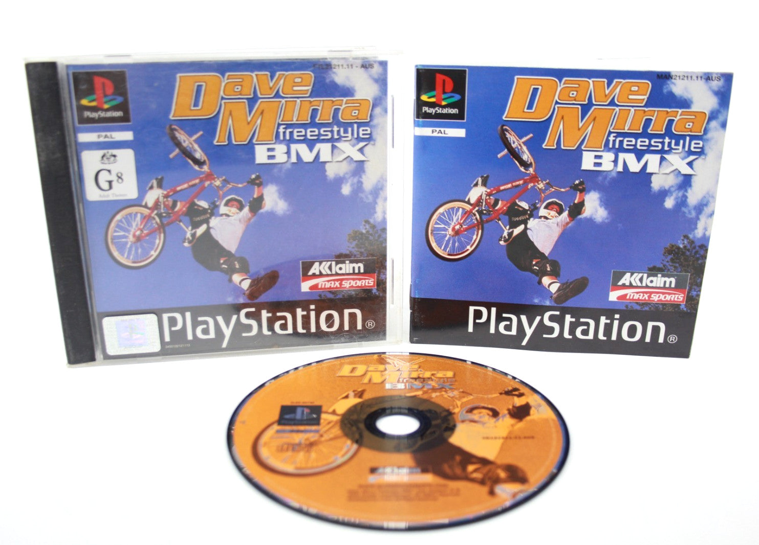 Dave Mirra Freestyle BMX - PlayStation 1 (PS1) [PAL] - WITH WARRANTY