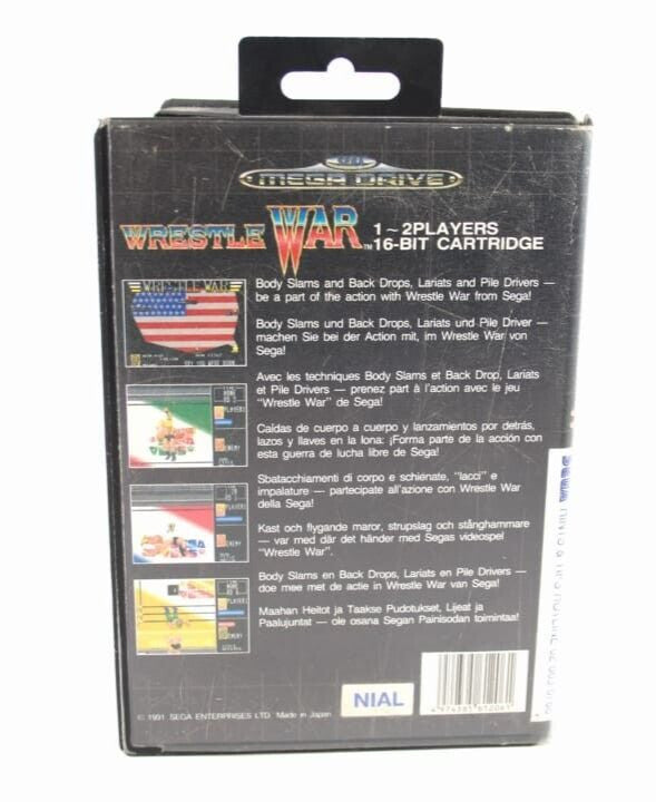 Wrestle War - SEGA Mega Drive [PAL] - WITH WARRANTY