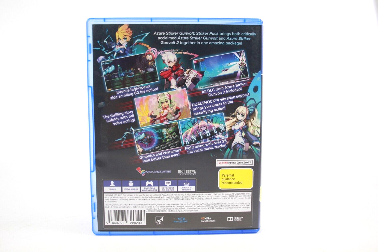 Azure Striker Gunvolt: Striker Pack - PlayStation 4 (PS4) [PAL] - WITH WARRANTY