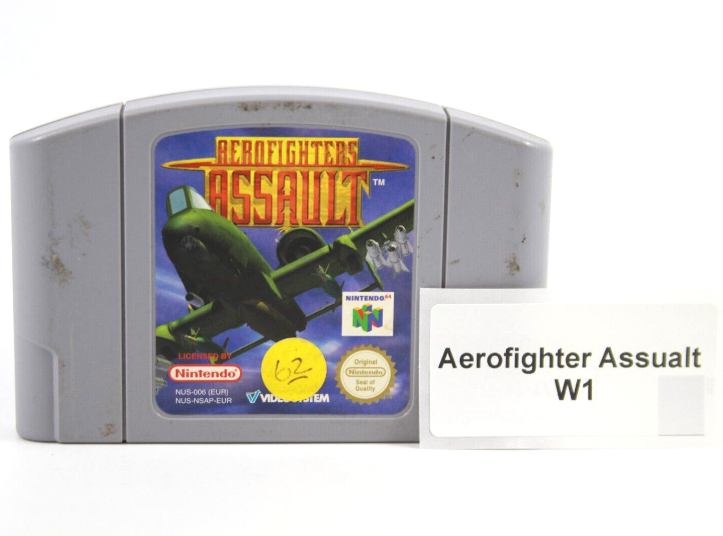 Aerofighters Assault [CART ONLY] - Nintendo 64 (N64) [PAL] - WITH WARRANTY