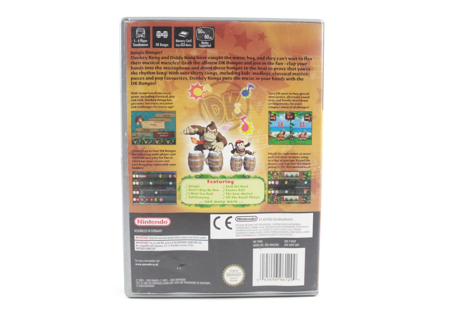 Donkey Konga - Nintendo GameCube [PAL] - WITH WARRANTY