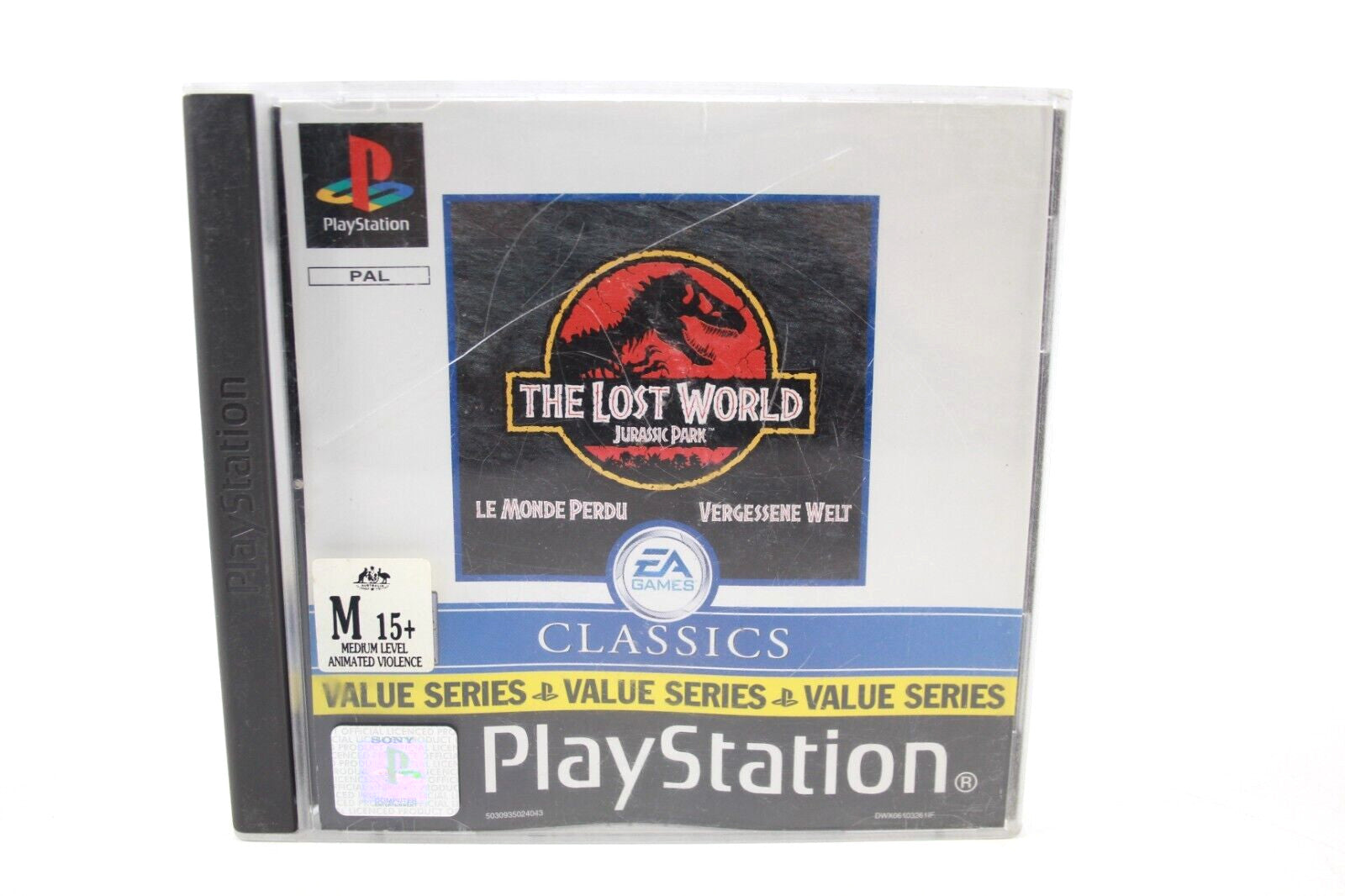 The Lost World: Jurassic Park - PlayStation 1 (PS1) [PAL] - WITH WARRANTY