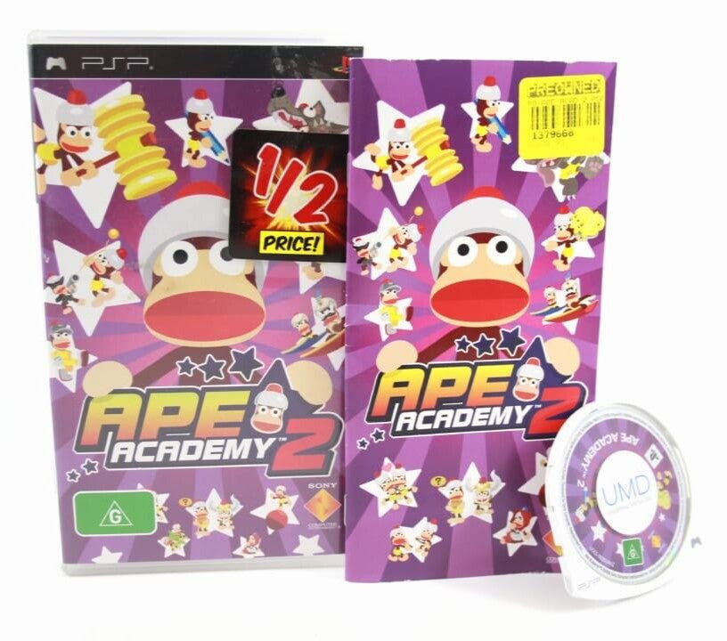 Ape Academy 2 - Sony PlayStation Portable (PSP) [PAL] WITH WARRANTY