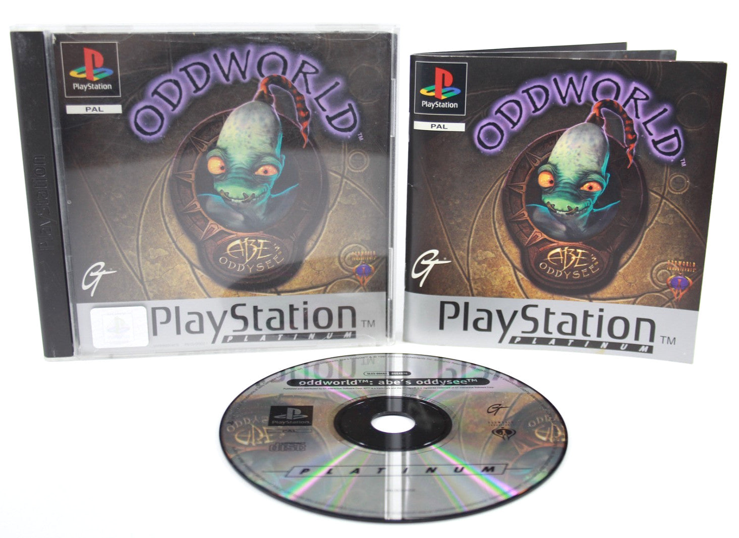 Oddworld Abe's Oddysee [Platinum] - PlayStation (PS1) [PAL] - WITH WARRANTY