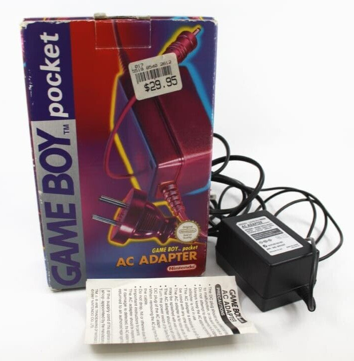 Genuine, Official Nintendo Game Boy Pocket AC Adapter [MGB-005] BOXED