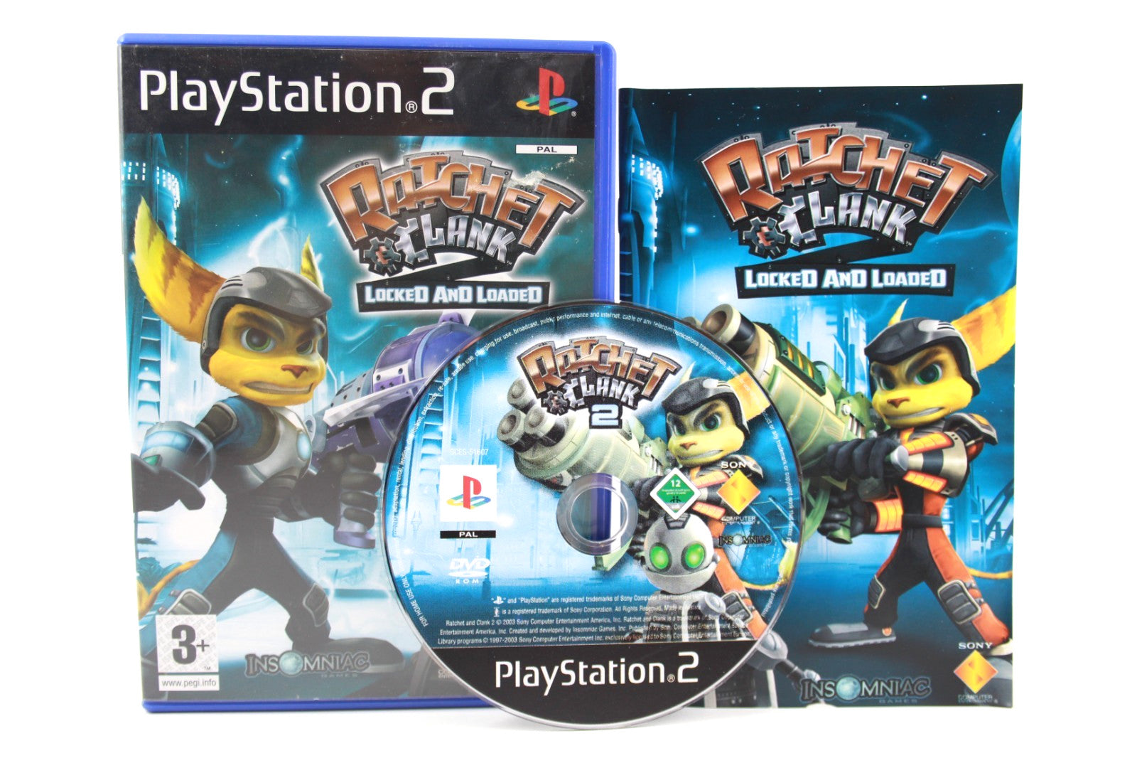 Ratchet & Clank 2: Locked and Loaded - PlayStation 2 (PS2) [PAL] - WITH WARRANTY