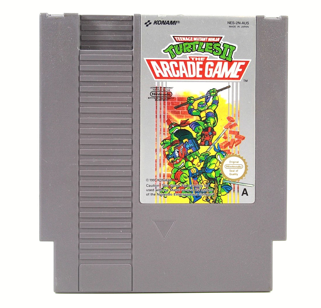 Teenage Mutant Ninja Turtles II The Arcade Game - Nintendo Entertainment System