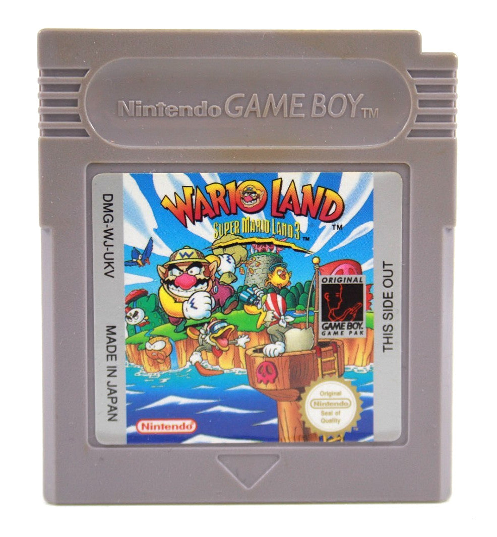 Super Mario Land 3 Wario Land[CART ONLY] - Nintendo Game Boy [PAL] WITH WARRANTY