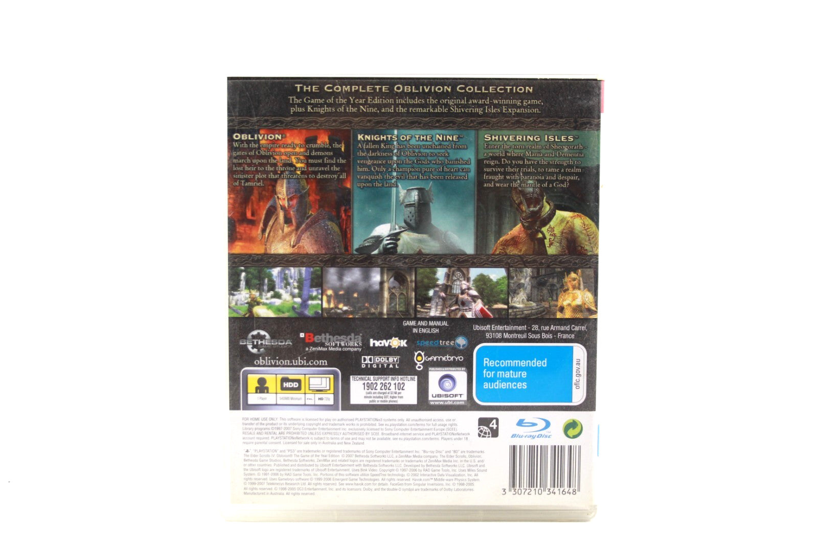 The Elder Scrolls IV: Oblivion - Game of The Year Edition - PlayStation 3 [PAL]