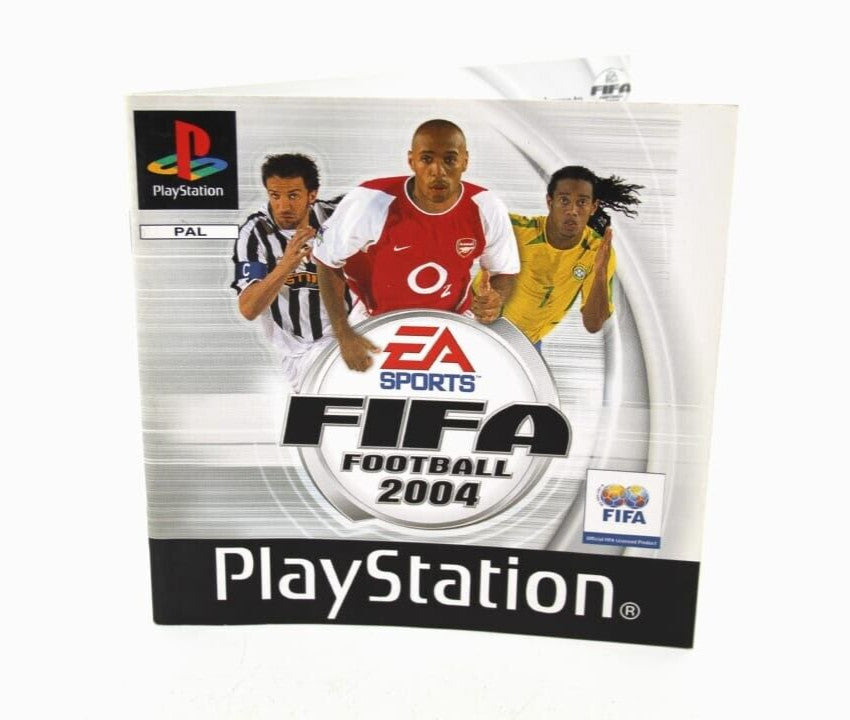 FIFA Football 2004 - Sony PlayStation (PS1) **MANUAL ONLY** [PAL]