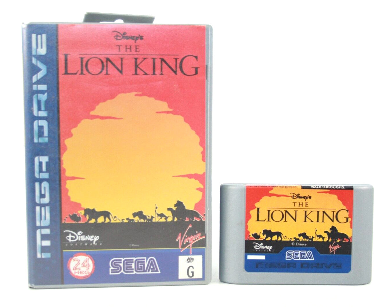The Lion King - SEGA Mega Drive [PAL] - WITH WARRANTY