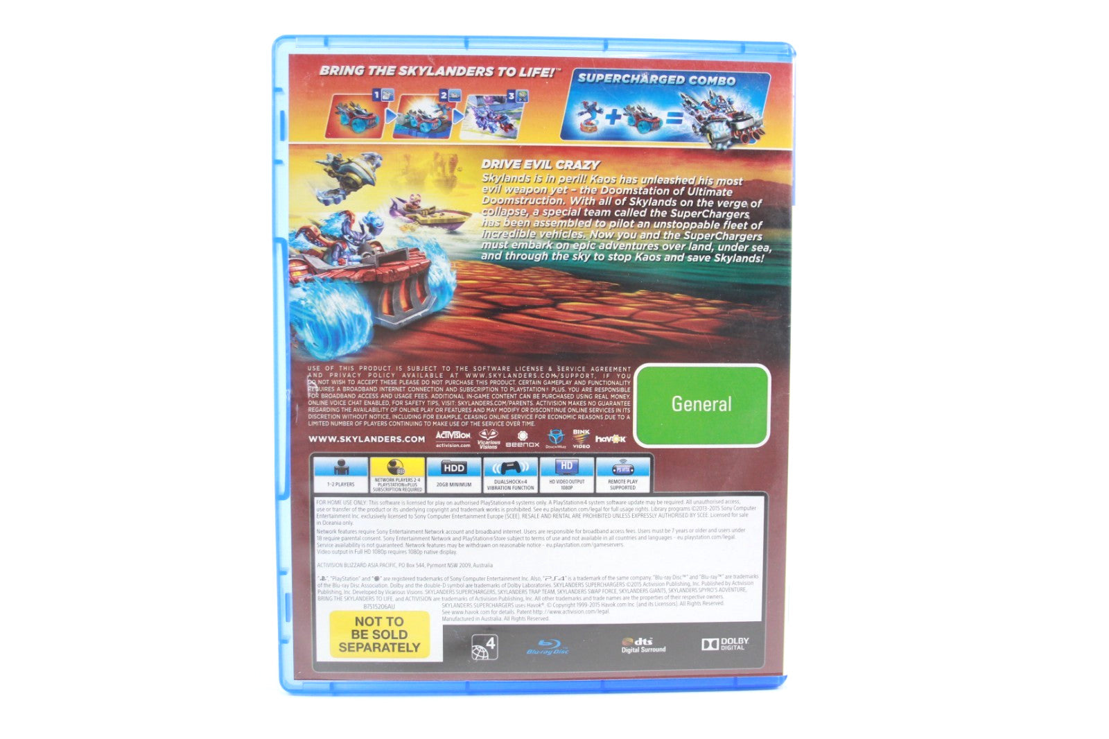 Skylanders Superchargers - PlayStation 4 (PS4) [PAL] - WITH WARRANTY