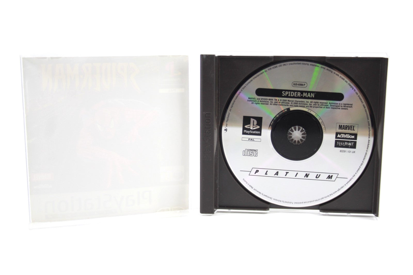Spider-Man [Platinum] - PlayStation (PS1) [PAL] - WITH WARRANTY