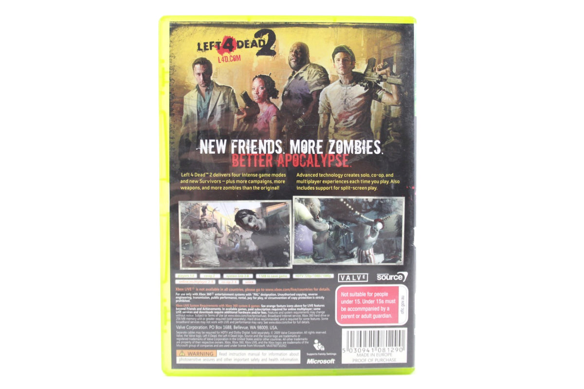Left 4 Dead 2 - Xbox 360 [PAL] - WITH WARRANTY