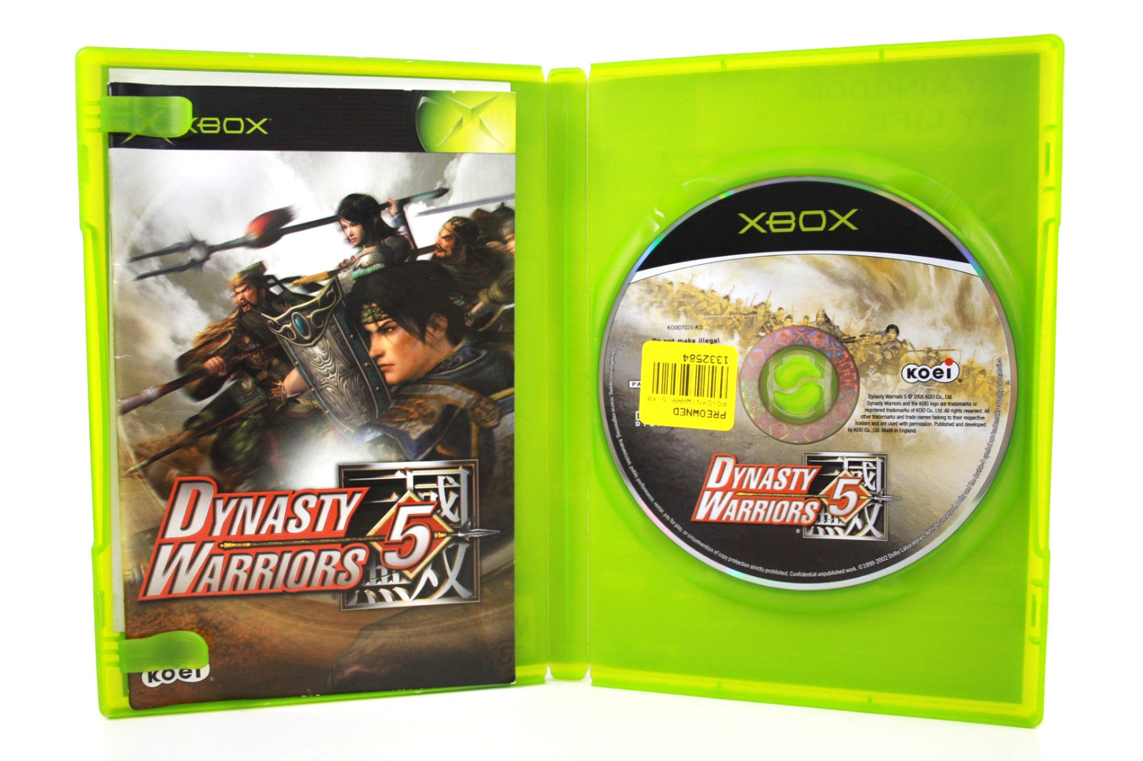 Dynasty Warriors 5 - Xbox [PAL] - WITH WARRANTY