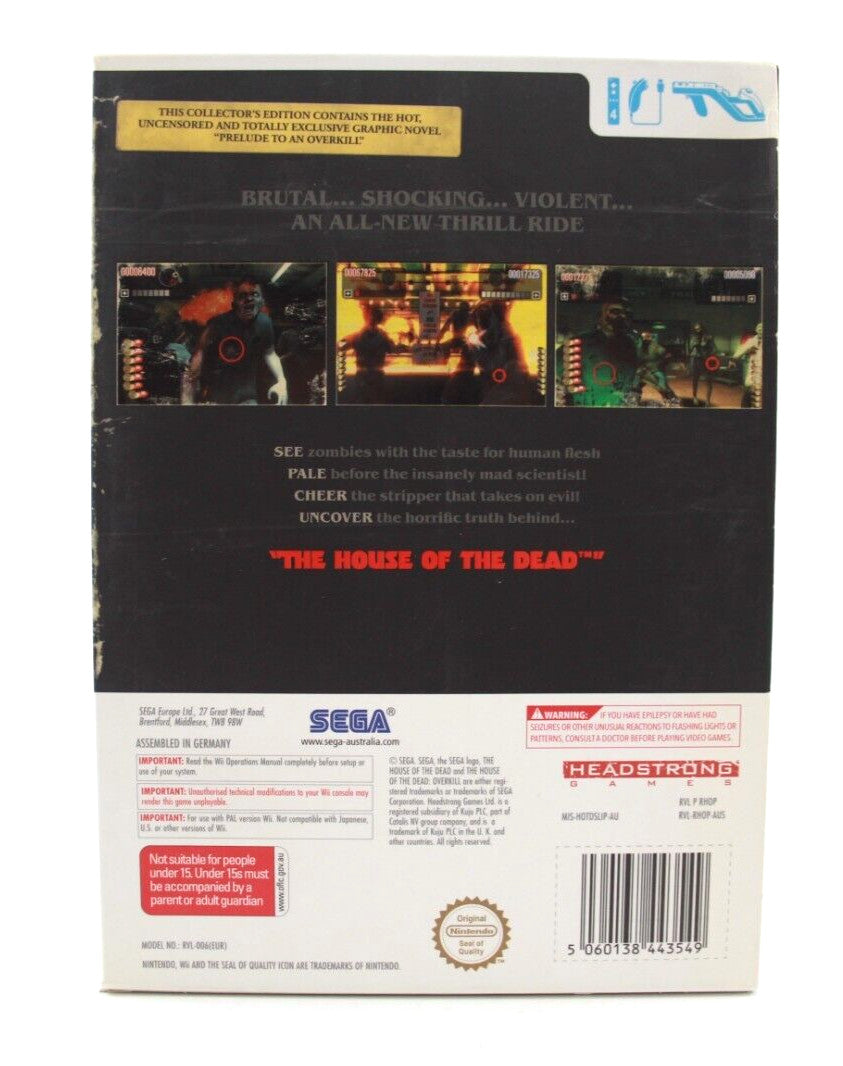 House of the Dead Overkill Collectors Edition - Nintendo Wii [PAL] WITH WARRANTY