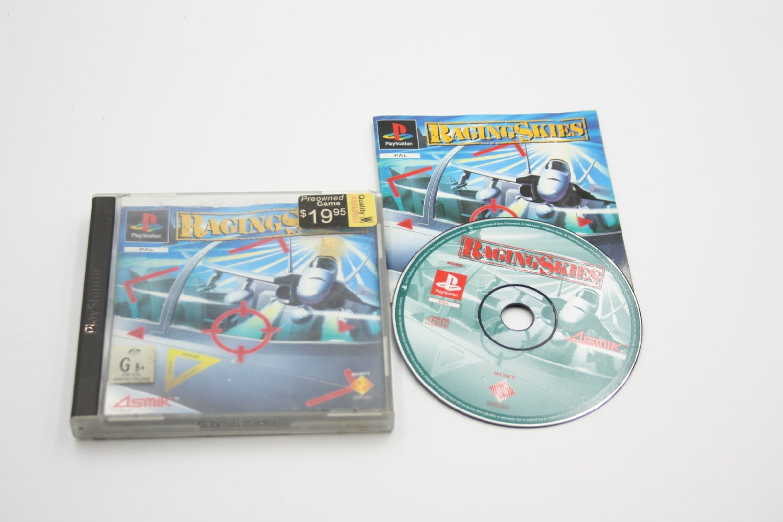 Raging Skies (PS1) [PAL] - WITH WARRANTY