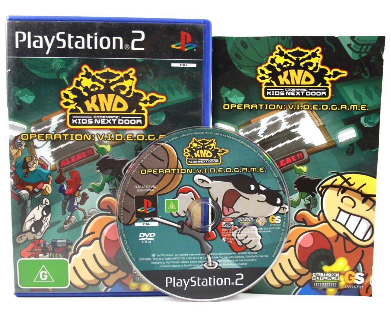 KND Codename Kids Next Door: Operation - PlayStation 2 (PS2) [PAL] - WARRANTY