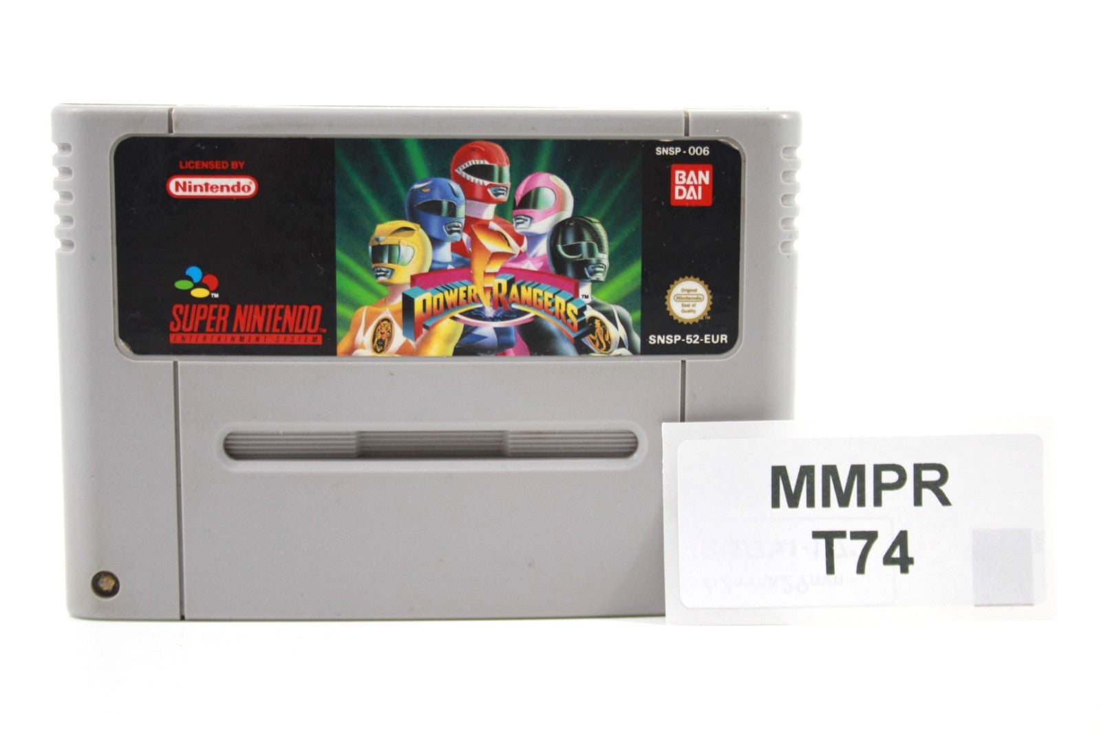 Power Rangers [CART ONLY] - Super Nintendo (SNES) [PAL] - WITH WARRANTY
