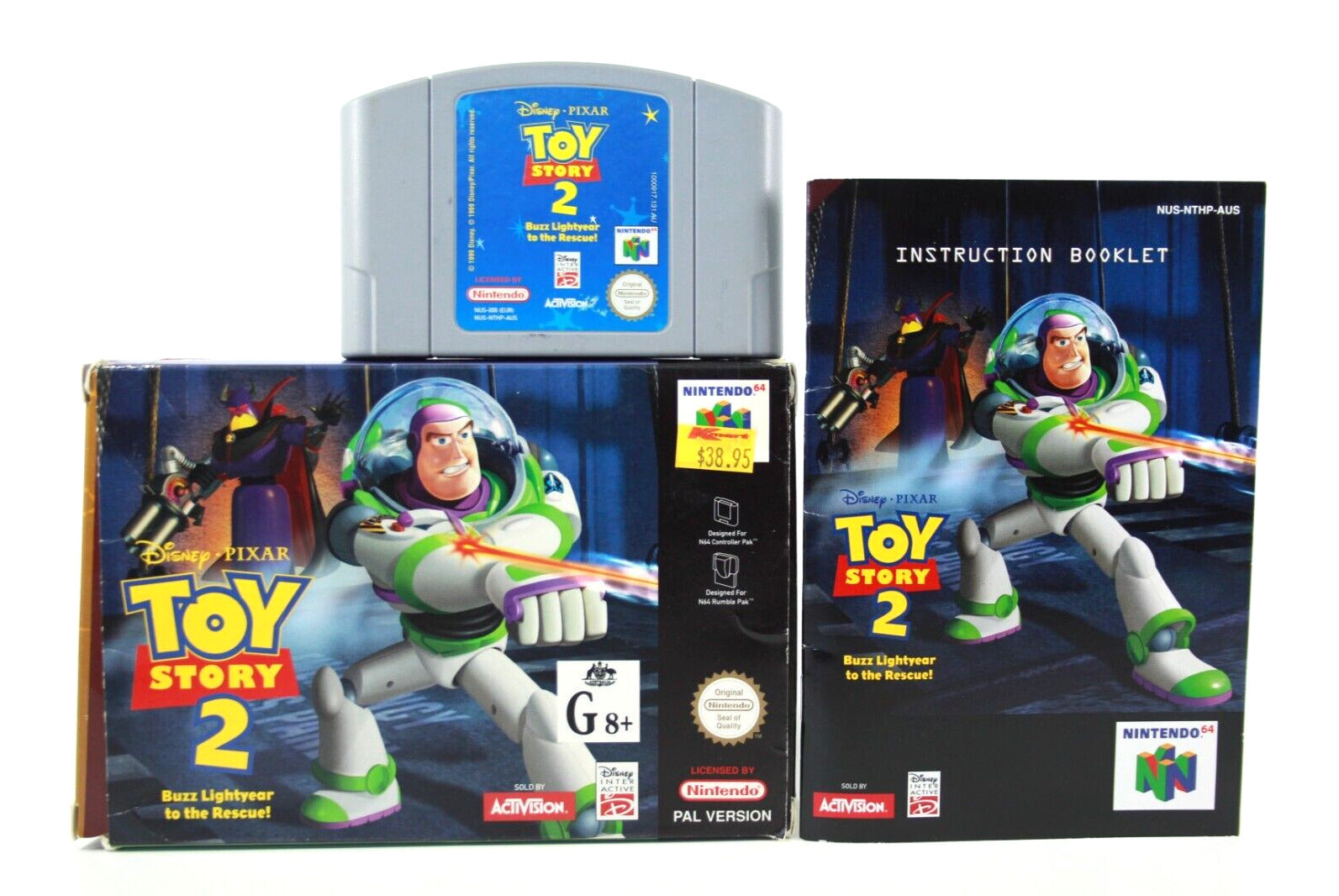 Toy Story 2 - Nintendo 64 (N64) - WITH WARRANTY