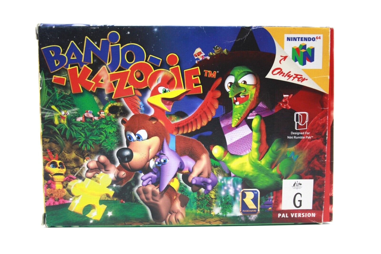 Banjo Kazooie - Nintendo 64 (N64) [PAL] - WITH WARRANTY