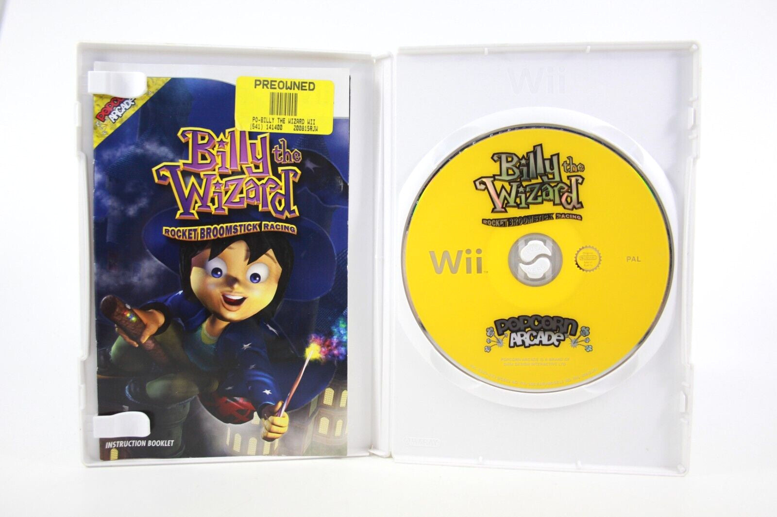 Billy The Wizard: Rocket Broomstick Riding - Nintendo Wii [PAL] - WITH WARRANTY
