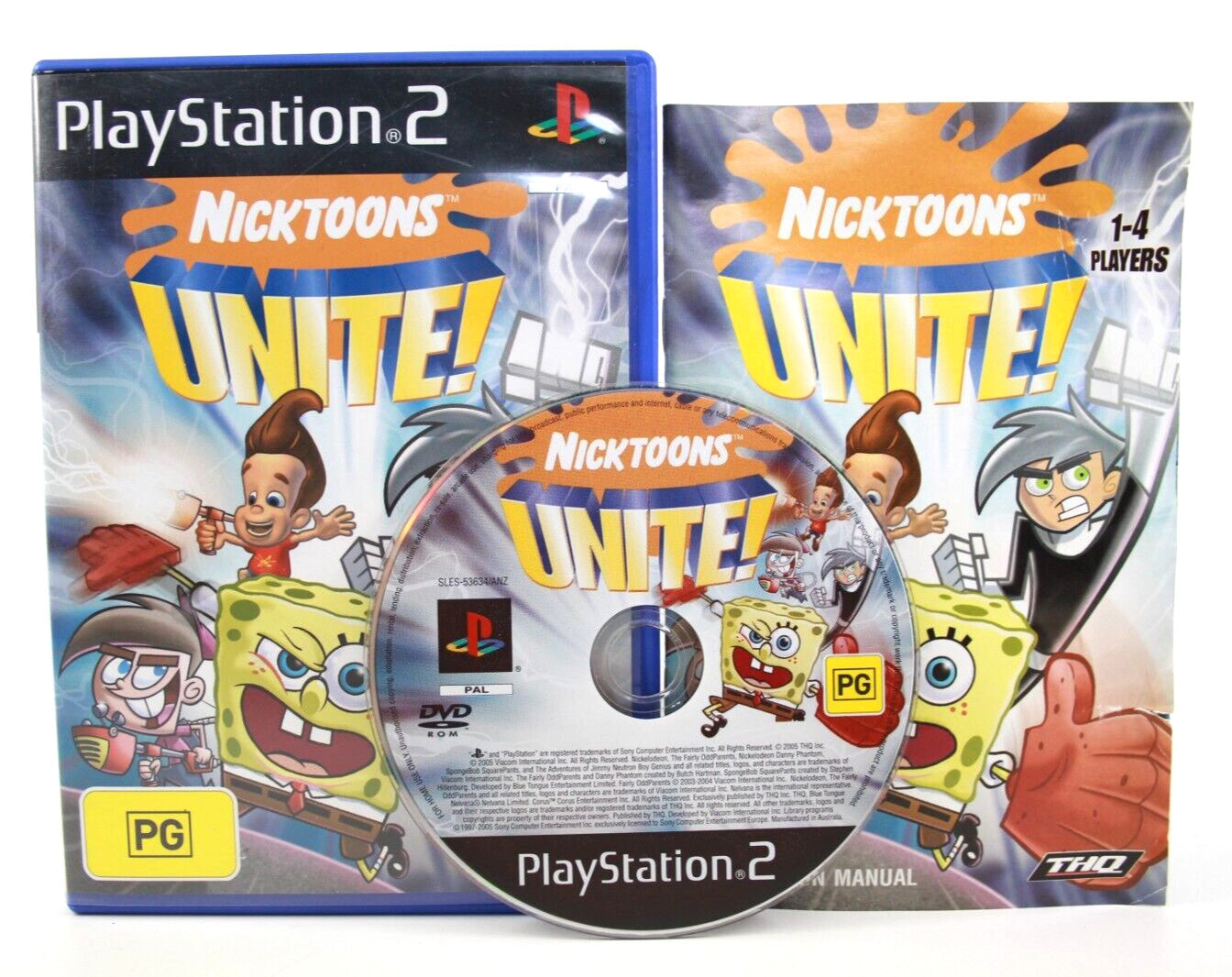 Nicktoons Unite! - PlayStation 2 (PS2) [PAL] - WITH WARRANTY