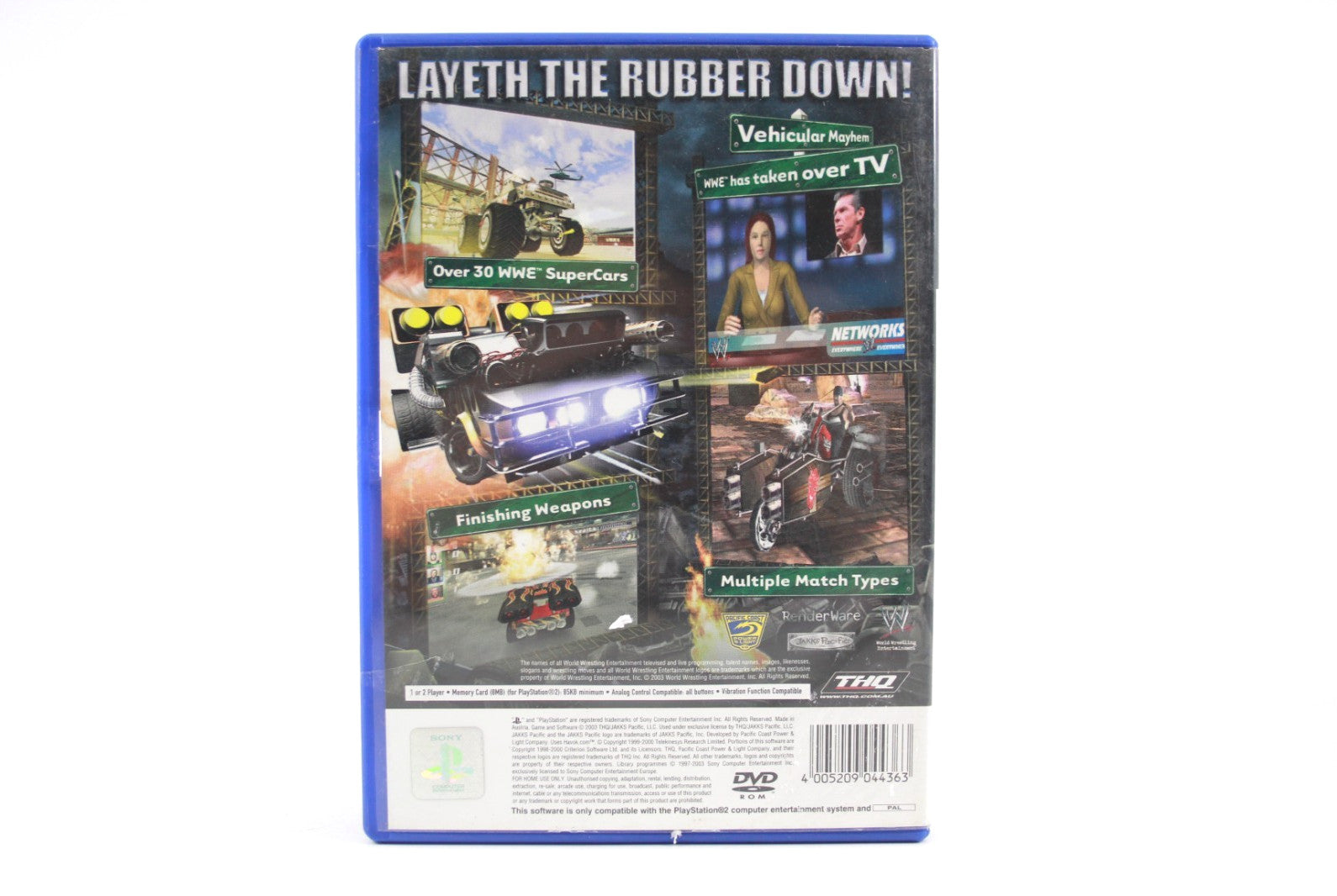 WWE Crush Hour - PlayStation 2 (PS2) [PAL] - WITH WARRANTY