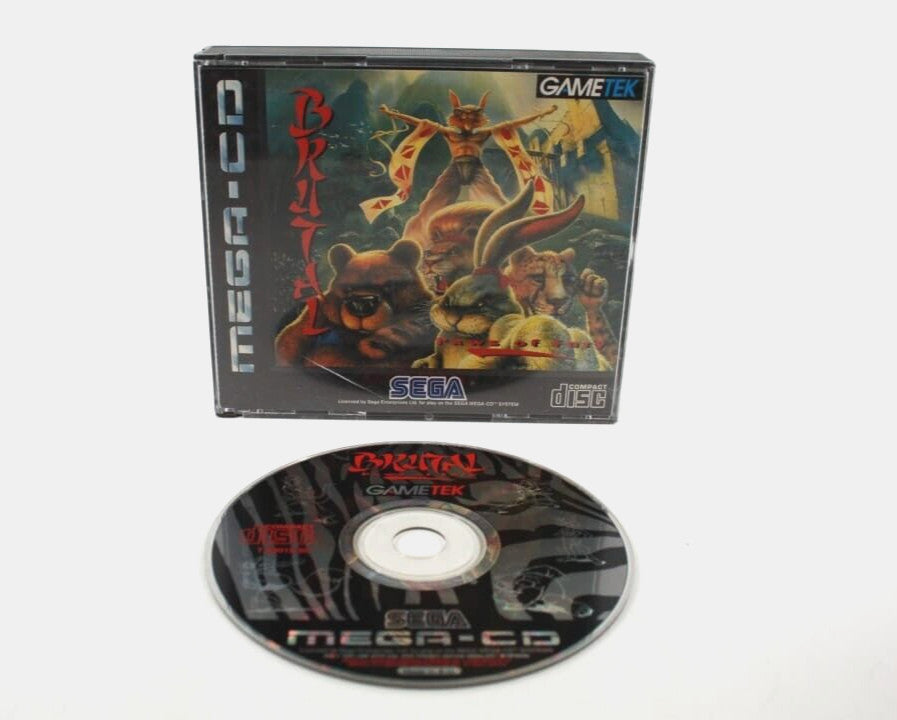 Brutal Paws of Fury (SEGA Mega CD) [PAL] WITH WARRANTY