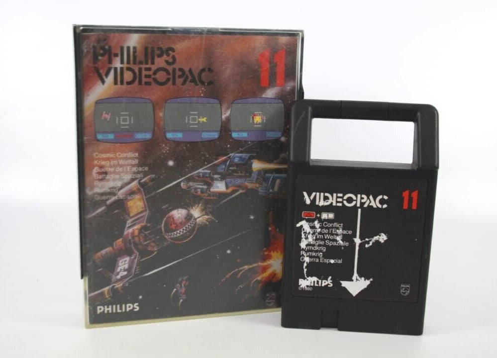Cosmic Conflict - Philips VideoPac 11 - WITH WARRANTY