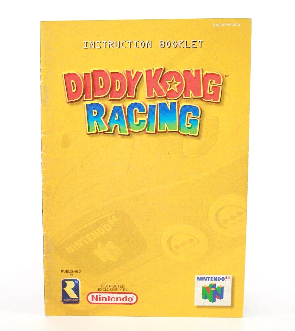 Diddy Kong Racing [MANUAL ONLY] - Nintendo 64 (N64) [NTSC-U]