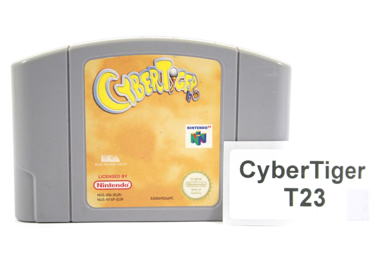 Cybertiger [CART ONLY] - Nintendo 64 (N64) [PAL] - WITH WARRANTY