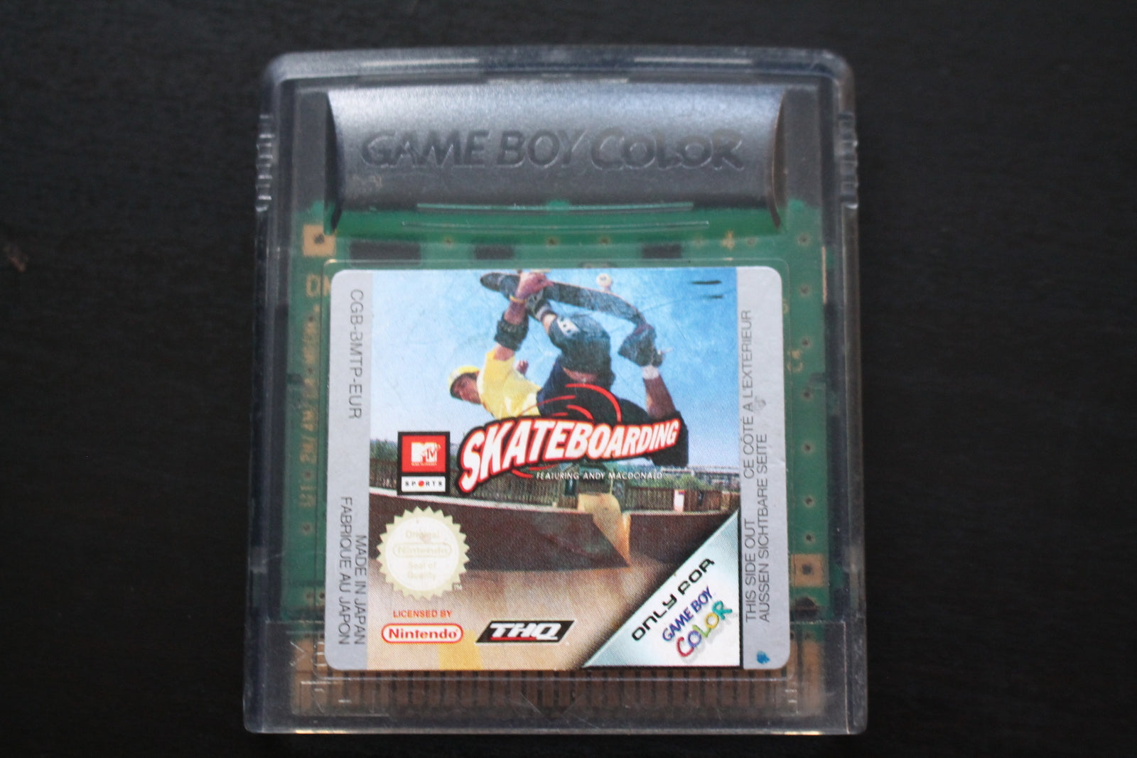 MTV Sports: Skateboarding featuring Andy Macdonald (Game Boy Color) [PAL]