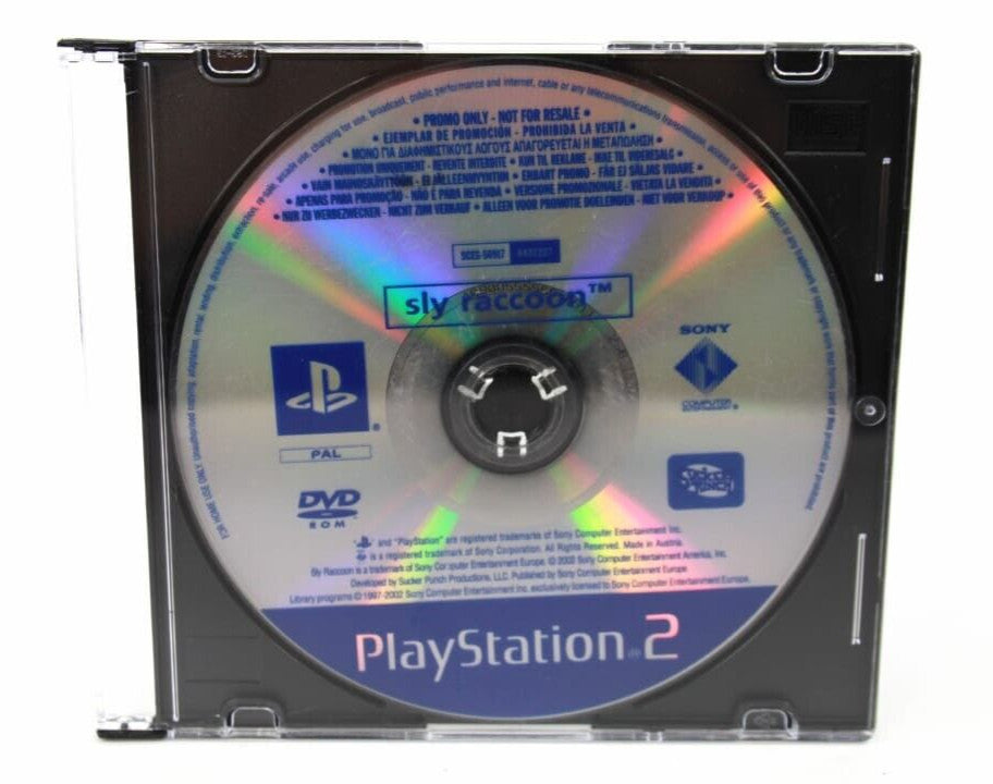 Sly Raccoon PROMO [DISC ONLY] Sony PlayStation 2 (PS2) [PAL] WITH WARRANTY